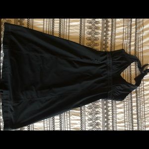Athlete pack-anywhere A-line halter dress, size 8